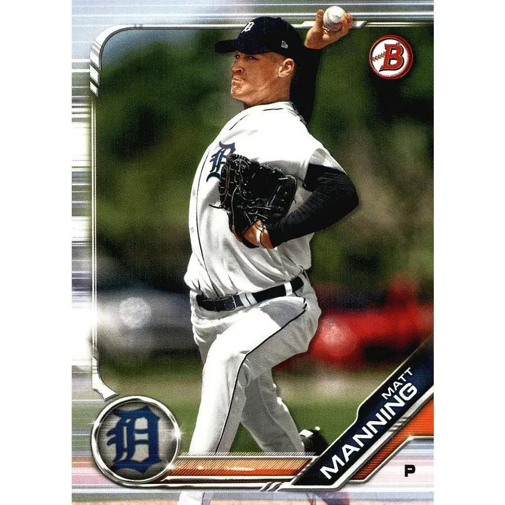 2019 Bowman Prospects Matt Manning #BP-85 Detroit Tigers